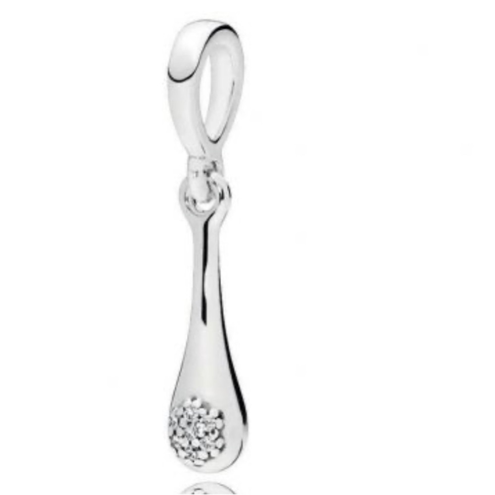 Pandora Pave’ Modern LovePods Necklace & Pendant